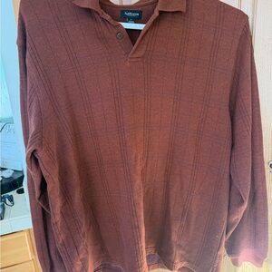 Van Heusen Men's Polo in Rich Brown